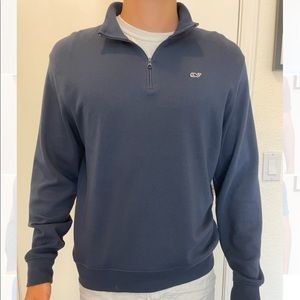 Vineyard Vines Navy Blue Quarter Zip